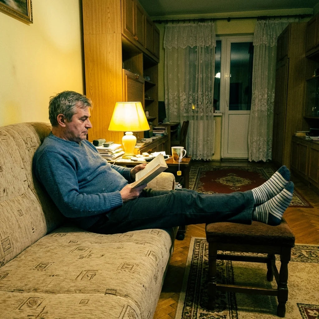 Relaxat seara acasă