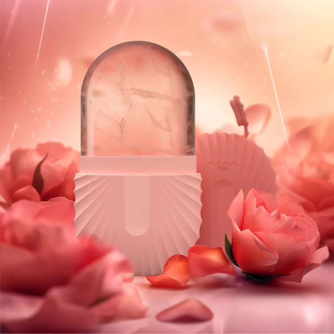 Rola de Gheata Faciala pentru Contur – Glow Cube pentru Lifting si Revigorare ❄️✨