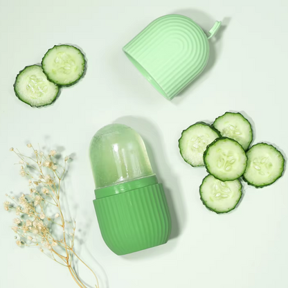 Rola de Gheata Faciala pentru Contur – Glow Cube pentru Lifting si Revigorare ❄️✨