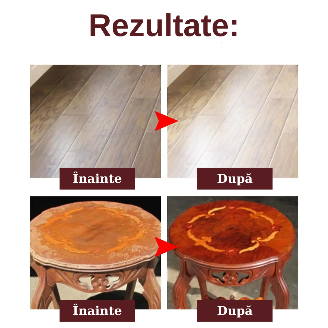 Ulei Ceară pentru Protecția și Întreținerea Mobilierului din Lemn - Rezistent la Uzură și Coroziune