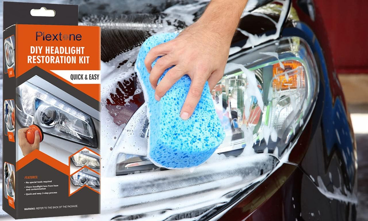 🔧 Kit Profesional de Restaurare a Farurilor –